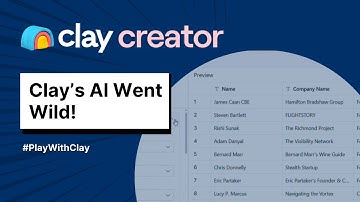 AI Powered Prospecting with Clay