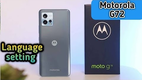 Language Change In Motorola G72, Motorola G72 Mein Language Change Kaise Karen,