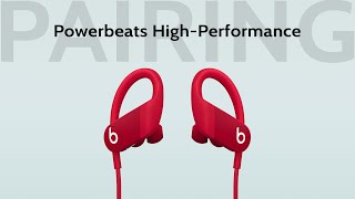 How to Pair Powerbeats High-Performance To IOS Android Mobile Device | Pairing Tutorial