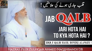 QALB Jari Honeki Kya Nishani ? | قلب جاری ہونے کی علامتیں | Hazrat Peer Zulfiqar Naqshbandi