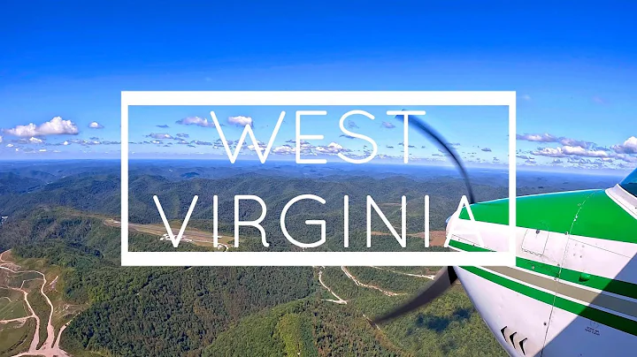 Landing on a Mountain - West Virginia Cessna Flight (4KHD)