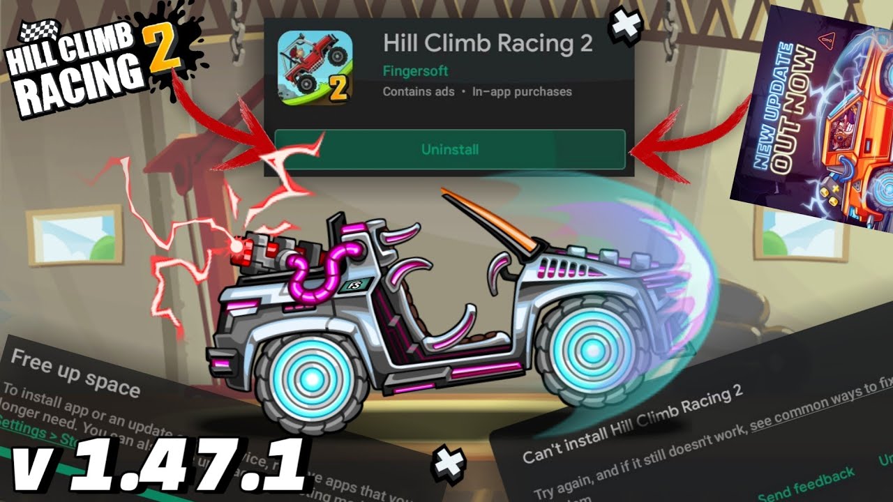 EDIT: The issue should now be - Hill Climb Racing