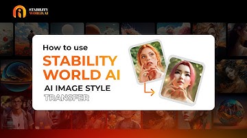 How to use AI Image Style Transfer feature? | Stability World AI Tutorials