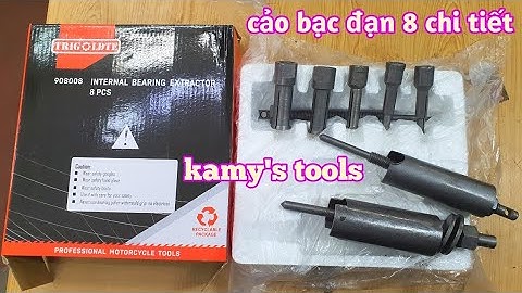 Bộ cảo bạc đạn 8 chi tiết Trigoldte