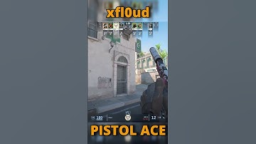 xfl0ud PISTOL ACE FACEIT #shorts #cs2 #faceit #xfl0ud