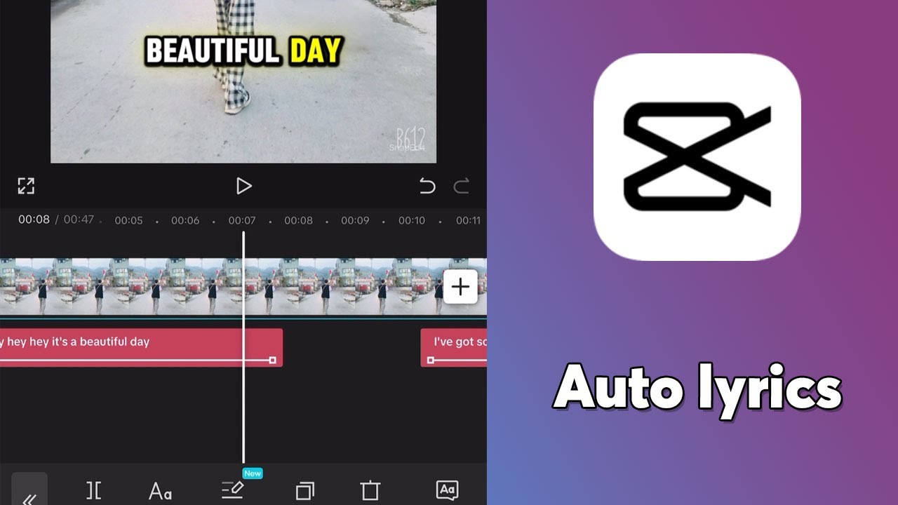 How to add auto lyrics to a video in capcut - How to make lyrics video ...