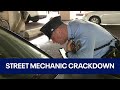 Philly police  parking authority cracking down on unlicensed street mechanics