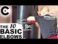 How to Throw Elbows - The 10 Basic Elbow Strikes | Effective Martial Arts