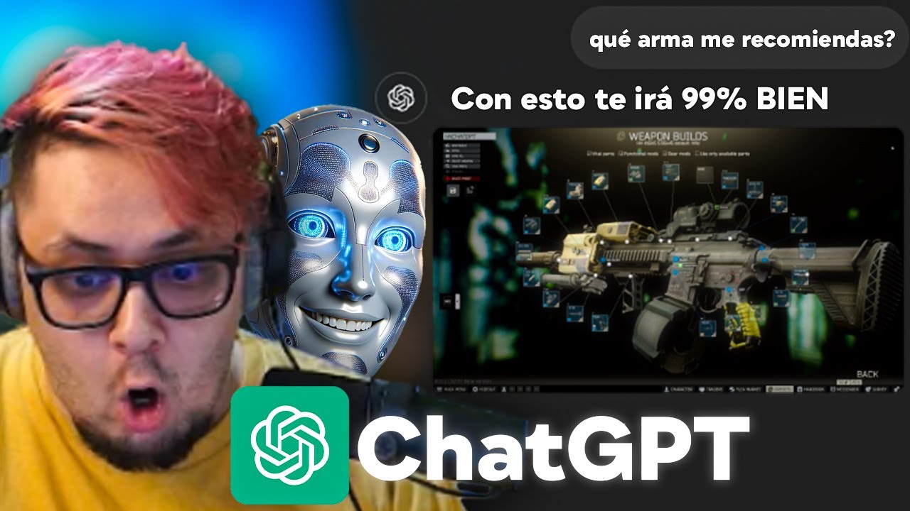 LE PREGUNTÉ A CHAT GPT QUE ARMA USAR EN ESCAPE FROM TARKOV - ChatGPT Builds #1