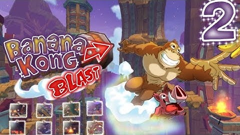 Banana kong blast gameplay walkthrough part 2 (Android,ios)