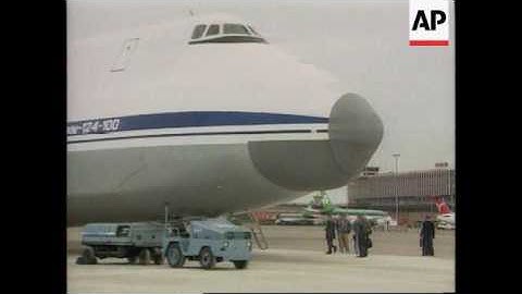 Ireland - The Antonov An-124 aircraft