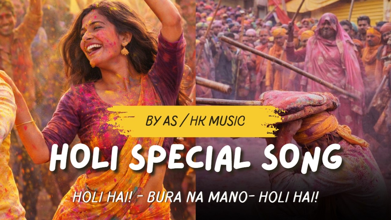 HOLI HAI! - BURA NA MANO - HOLI HAI! | NEW HOLI SONG | HOLI | BY AS / HK MUSIC | INDIAN MUSIC