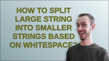 Salesforce: How to split large string into smaller strings based on whitespace?