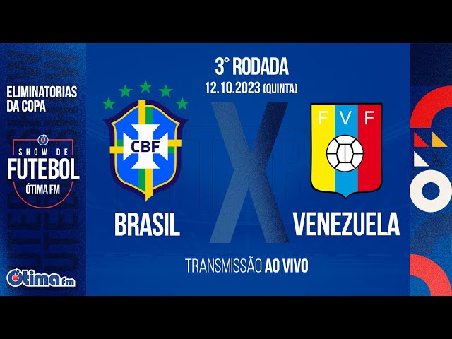 BRASIL X VENEZUELA - 12/10/2023 - ELIMINATÓRIAS DA COPA DO MUNDO