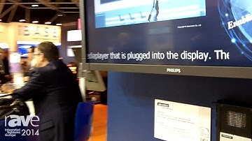 ISE 2014: AdvanTech Presents Its Digital Signage Players for up to Four Displays Using OPS Standard