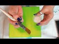 Take 2 using crackle medium and adding color to my modeling paste.  Video#445