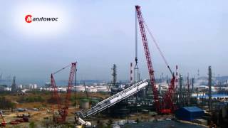 Details Manitowoc Crawler Lift Time Lapse Update