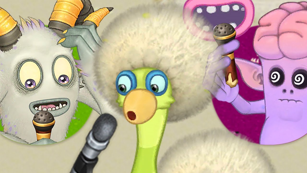 All Voice Actors All Monsters (My Singing Monsters) YouTube