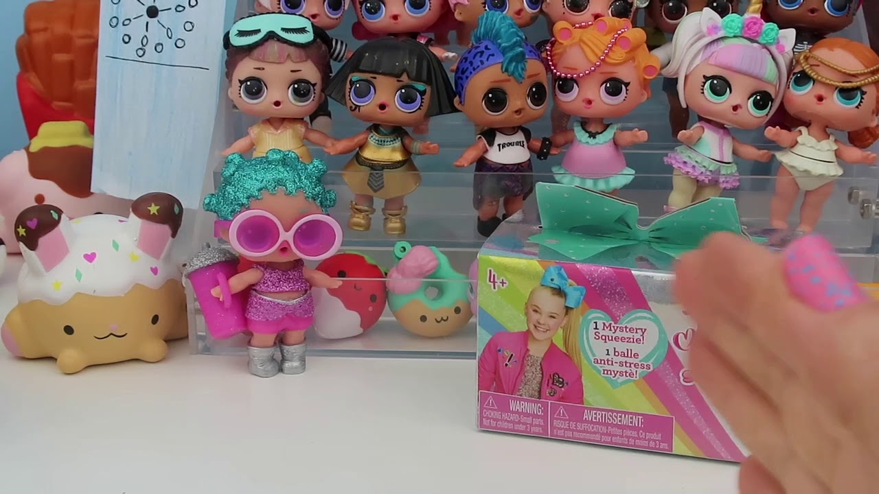 JoJo Siwa Squishy vs LOL Sürpriz Glitter Serisi Bebek