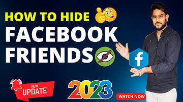 How to hide facebook friends list 2023 Telugu