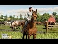Farming simulator 2019 Обкатываем лошадей