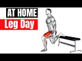 Leg Day at Home - No Equipments  #legdayroutine