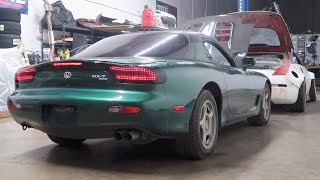 Rx-7 Tail Light Install - Car shop GLOW V1