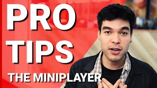 How To Use The Miniplayer To Watch And Browse At The Same Time | Pro Tips From Teamyoutube