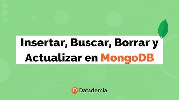 Insertar, Buscar, Borrar y Actualizar en MongoDB