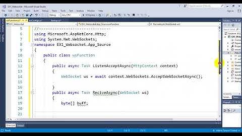 آموزش برنامه نویسی نوشتن وب سوکت(WebSocket) چت -ارسال و دریافت اطلاعات در  Asp.net Core