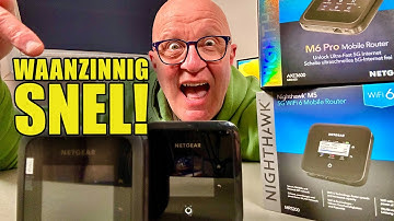 WAANZINNIG SNEL! De nieuwe Netgear Nighthawk M6 - Campingtrend
