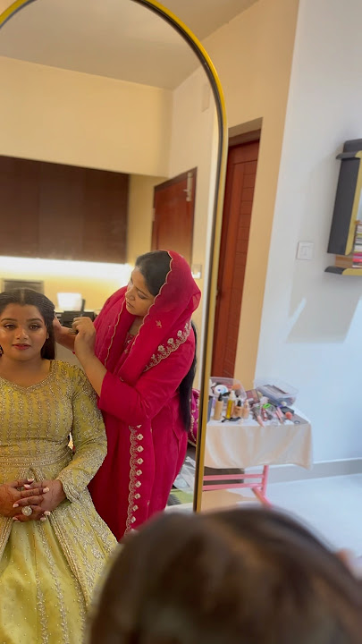 Bridal Makeover ❤️for booking 7012772459whatsapp