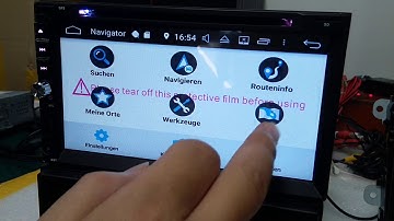 How to use the offline Navigation on the Android car stereo