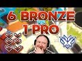 6 Bronze vs 1 Grandmaster! ft. OWL Pro Player