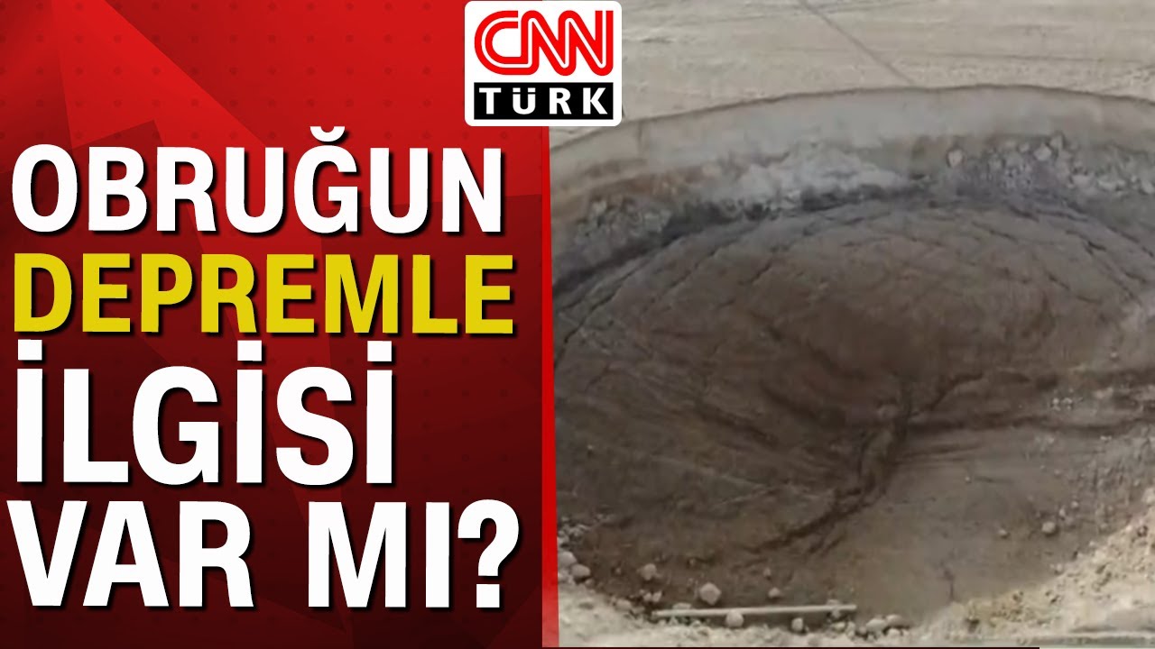 Konya'da 4.3 büyüklüğündeki deprem sonra obruk oluştu! Prof. Şükrü Ersoy nedenini açıkladı