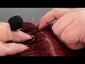 Asmr scalp dandruff cleaning  immersive experience no talking