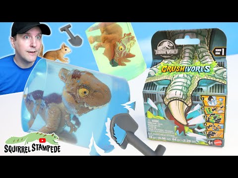 Jurassic World CRUSHIVORES Dinosaur Cloning & Feeding Lab Experiment Kit Review