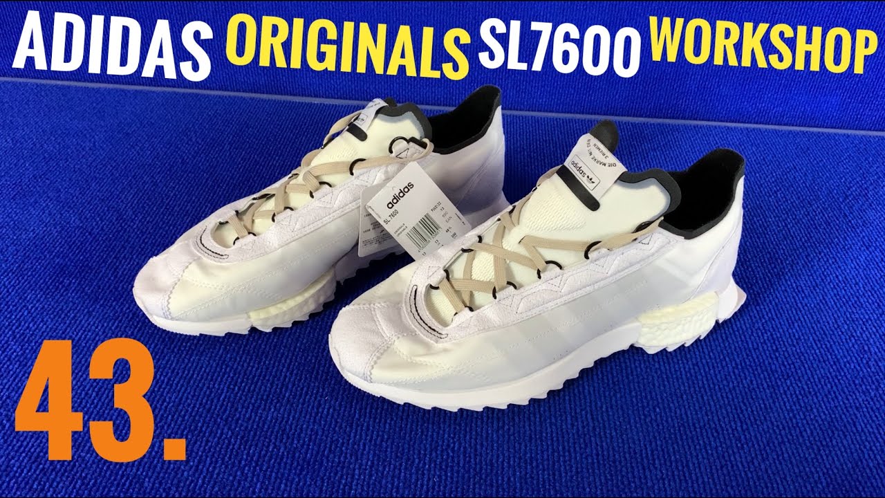 43. ADIDAS ORIGINALS SL7600 WORKSHOP // NIKE CORTEZ SNEAKERS FROM ADIDAS?  // UNPACKING AND OVERVIEW - YouTube