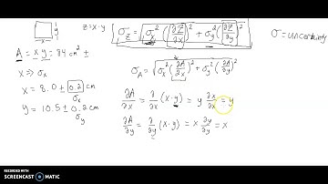 Propagation of Errors