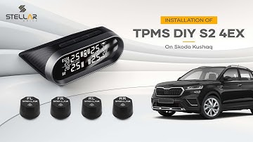 How to install Stellar Drive TPMS S2-4EX model with 4 external sensors