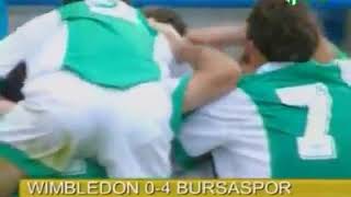 1995 Uefa İntertoto Kupasi Gurup Maçiwi̇mbledon Fc 0-4 Bursaspor