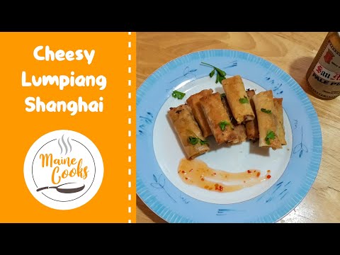 Cheesy Lumpiang Shanghai