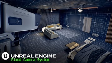 Unreal Engine Fixed Camera System Resident evil camera