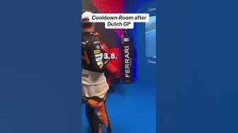 Cooldown room after the Dutch GP featuring Lando Norris, Max Verstappen, and Charles Leclerc #f1 thumbnail