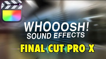 FCPX SWOOSH EFFECT Easy Beginner Tutorial Final Cut Pro X 10.6.1 #FCPX #tutorial