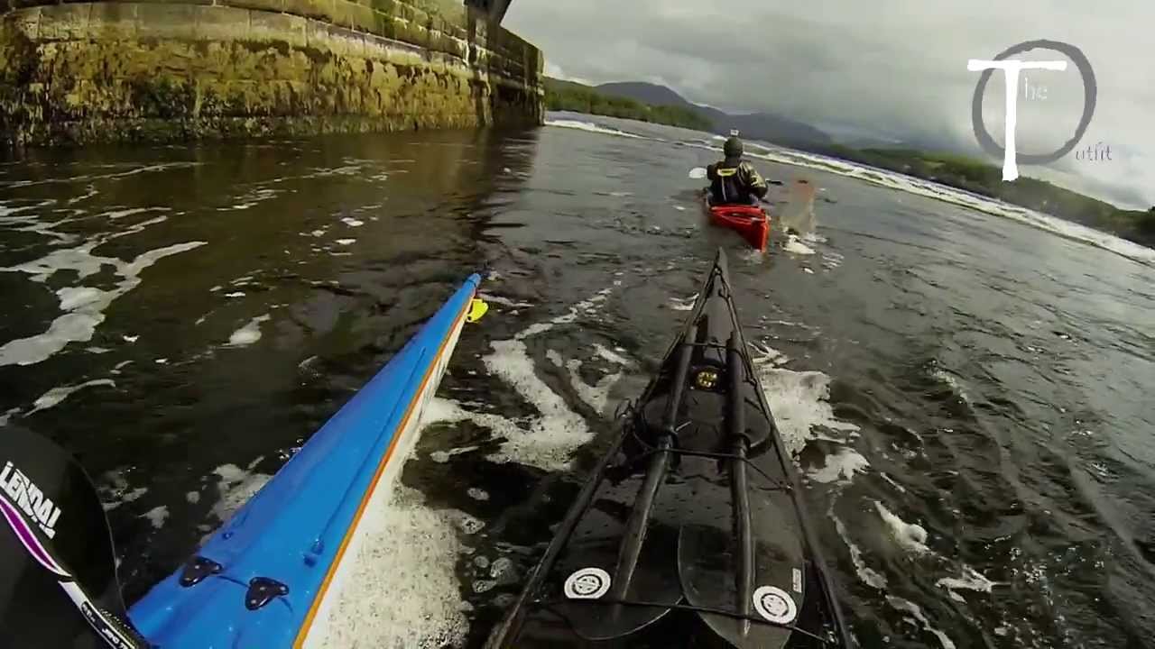 Falls of Lora Aug 2013 Sea Kayaks Oban YouTube