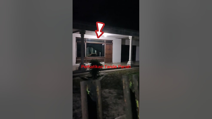 Penampakan Hantu Rumah Kosong