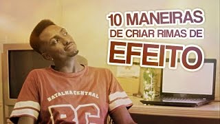 USANDO RIMAS DE EFEITO - 10 MANEIRAS | Consultor de Rima