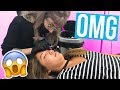 GETTING HER FACE TATTOOED!!