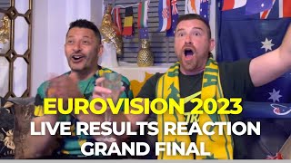 REACTION: Eurovision 2023 Grand Final Live Results